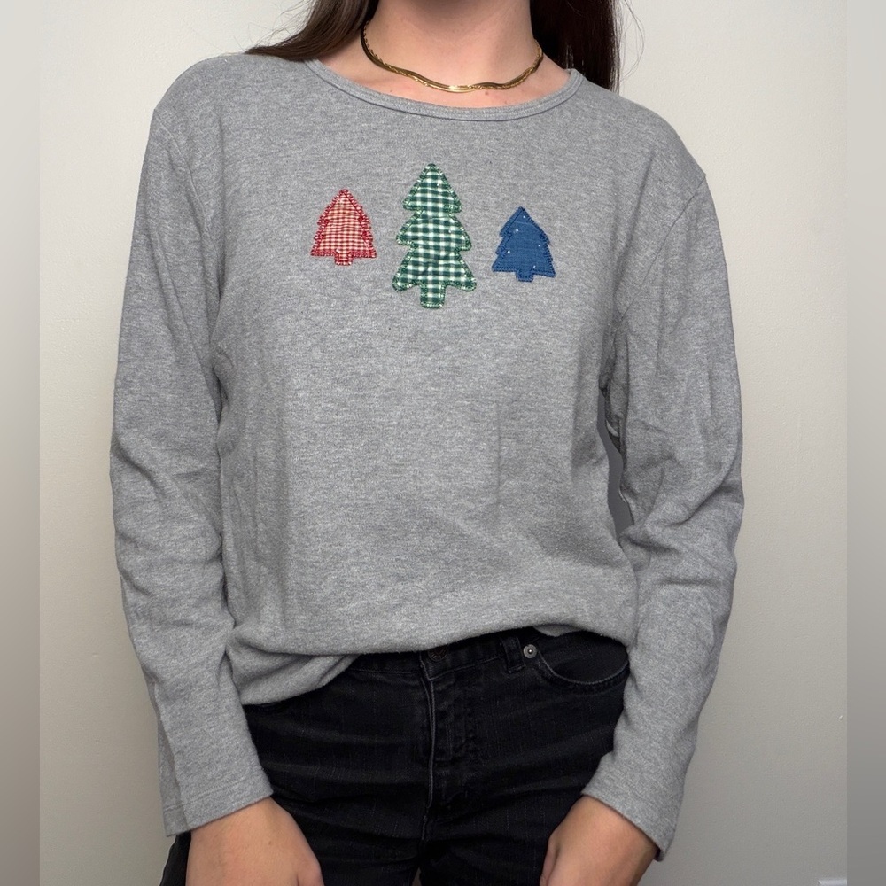 Field Gear vintage christmas tree patchwork 100% cotton runs like a small